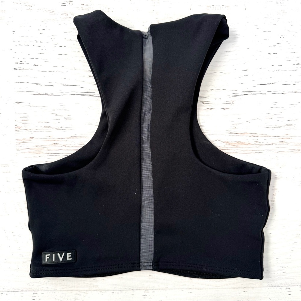 Black Five The Label Contour Top Sports Bra XXS - Picture 2 of 4